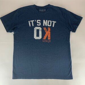 Baseballism Dark Blue Graphic Tee